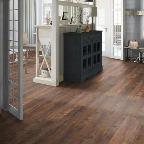 ДУБ ЭФФЕКТ КОРИЧНЕВЫЙ ЛАМИНАТ  TARKETT  ESTETICA ламинат для пола